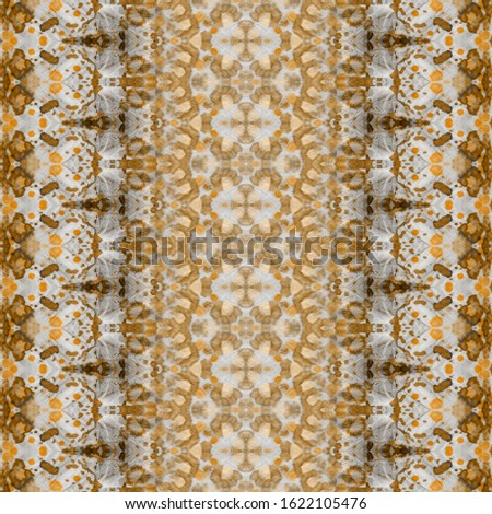 Yellow Boho Pattern. Gray Geo Print. Tribal Brush. Orange Abstract Print. Brown Dyed Stroke. Traditional Spray. Brown Dyed Abstract. Orange Dyed Textile. Geo Bohemian Abstract. Gold Boho Batik.