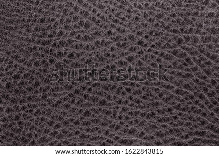 Black tanned genuine leather, background