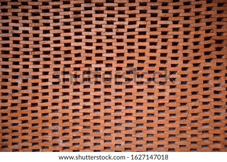 texture of Wall built from brick