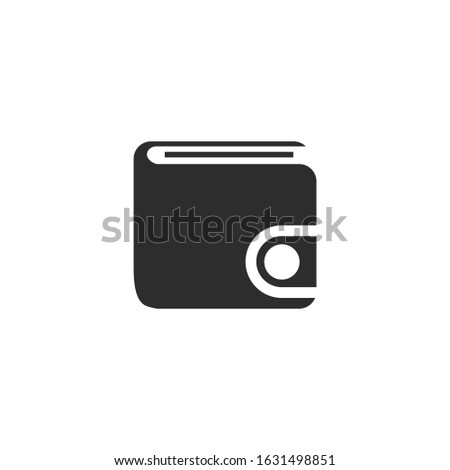 wallet Icon vector sign isolated for graphic and web design. wallet symbol template color editable on white background.