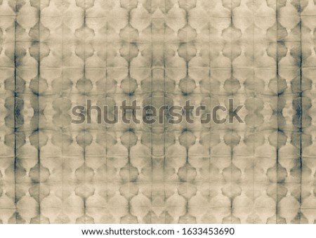 Beige Fabric Element. Pale Grey Watercolor Print. Sepia Dirty Art Style. Gray Folk Art Style. Old Brown Stylish Texture. White Black Geometrical Tile. Brown Gray Old Artistic Tie Dye.