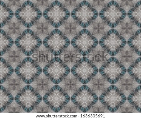 Pakistan Geometric Flower Tile. Morocco Geometric Design. Moroccan Mosaic Tile. Grey Arabic Ethnic Pattern. Spanish Geometric Ornament Print. Gray Floral Pattern Ikat. Blue Ethnic Floor.