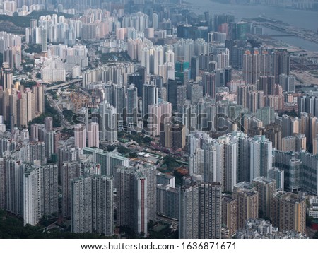 Urban Skyscrapers in Hong Kong