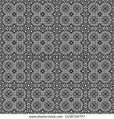 Repeating geometric texture. Vector template for banners, flyers, wrapping paper. Abstract seamless background. Ethnic old backdrop. Vintage design
