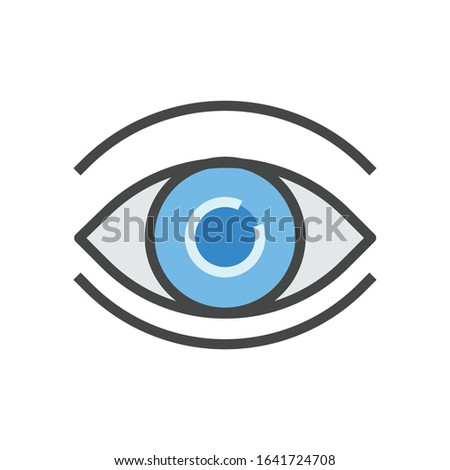 Eye Icon for Graphic Design Projects