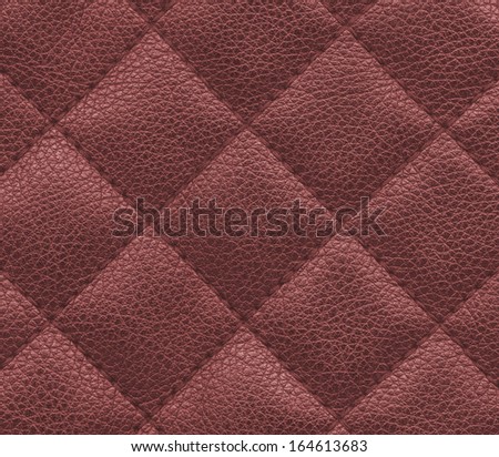 plaid brown leather texture,stitch. Useful as background for design-works. 