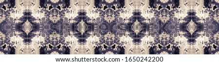 Portuguese Art. Grey Seamless Line. Colored Water Splash. Monochrome 80s Texture. Sepia Motif Patchwork. Colorless Panoramic Bohemian.