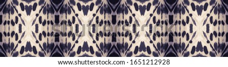 Wallpaper Mexican. Indigo Seamless Ink Splatter. Watercolor Nature Texture. Modern 80S Pattern. Gray Small Lines Texture. Sea Panoramic Folk.