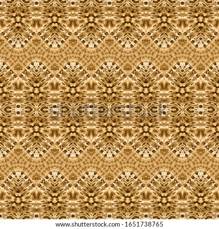 Gold Geo Textile. Brown Bohemian Abstract. Dyed Watercolor. Gold Geo ZigZag Yellow Ethnic Brush. Yellow Bohemian Zig. Golden Brush. Beige Geo Batik. Brown Boho Zig Zag. Brown Seamless Print.