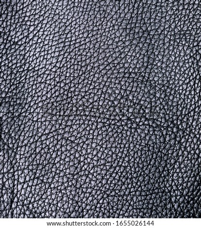beautiful black leather texture closeup