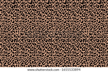 Leopard pattern and background in trend brown tones.Textile fabric printing.Wild fur design for blouse and dress.Can be used on t-shirts, hoodies and any other merchandise.
