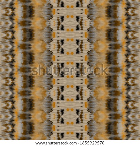 Yellow Geo Abstract. Yellow Abstract Print. Gold Dyed Batik. Gray Dyed Watercolour. Ethnic Brush. Brown Boho Batik. Orange Geo Texture. Boho Bohemian Stripe. Gold Geo Stroke. Geometric Spray.