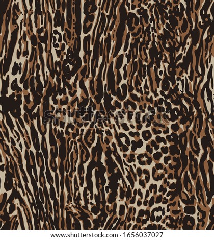 Leopard pattern design. Animal print vector illustration background. Wildlife fur skin design illustration for web, home decor, fashion, leopard print for dress, tops, shirts and skirts