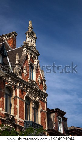 Belgium Gent of the old historic building