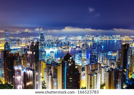 Hong Kong late night