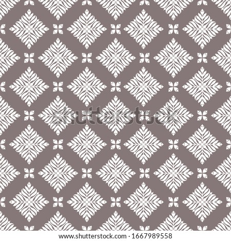 Backgrounds Thai Art Pattern seamless pattern for wallpapers Line White
