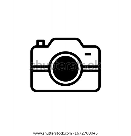 Camera icon. Photo icon vector design