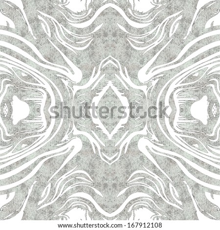 Artistic tiled symmetrical pattern 