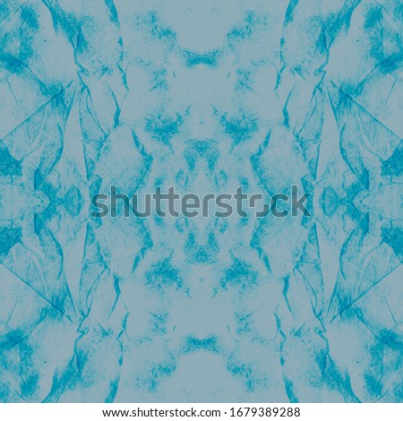 Snow Ethnic Tie Dye. Orange Aquamarine Poster. Azure Seamless Pattern. Cyan Freeze Artistic Dirt. Light Aquarelle Texture. Ice Nature Art Dyed. Cool Sparkle Paint. Snowy Brush Paint.