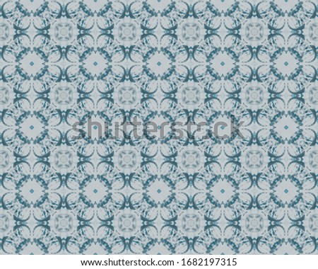 Gray Oriental Ethnic Boho. Blue Tribal Rustic Batik. Ornate Geometric Flower. Gray Floral Pattern Paint. Morocco Geometric Flower Ikat. Arabic Geometric Batik Tile. Blue Ethnic Ink
