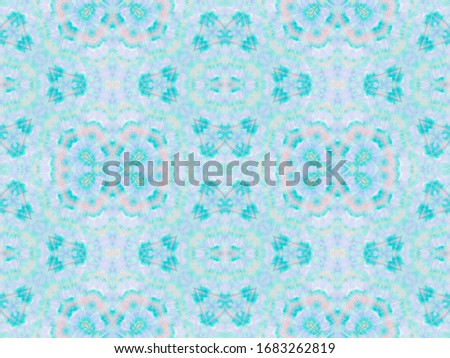 Soft Grungy Effect. Pink Ethnic Ornament. Aqua Acid Folk Oil Brush. Blue Geometrical Tile. Cyan Graphic Dyed. Ikat Brushed Texture. Aqua Tie Dye Ikat. Blue Watercolor Print