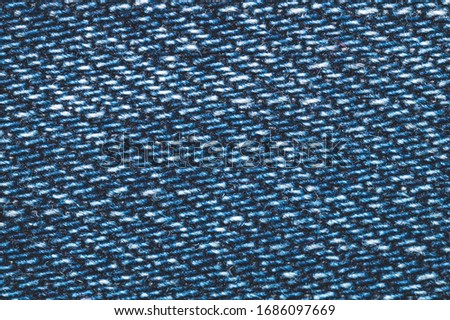 Jeans background. blue denim texture close up