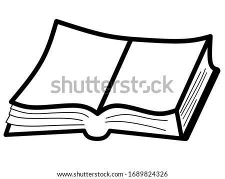 vector illustration of a book