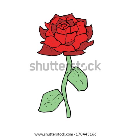 rose cartoon