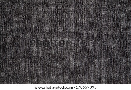 Background of gray wool (detail of knitwear).