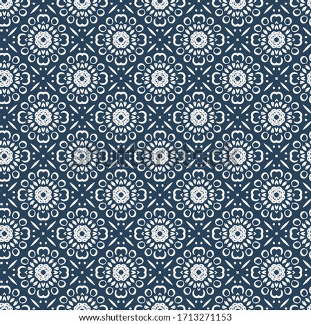 Abstract rich seamless pattern tile background
