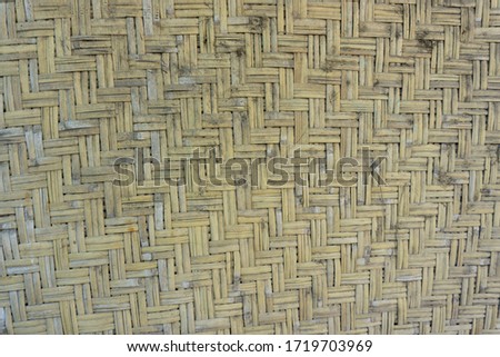 bamboo pattern at wall for background