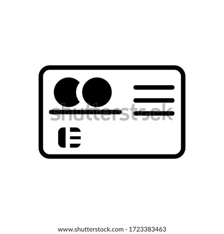 credit card icon or logo isolated sign symbol vector illustration - high quality black style vector icons
