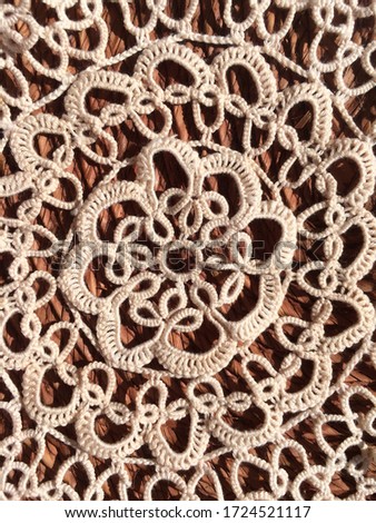 manual lace of various techniques