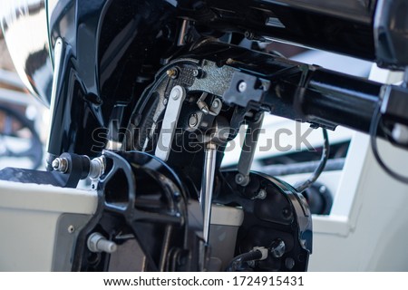 Fast boat engine mounting bracket , Boat engine shock absorber kit