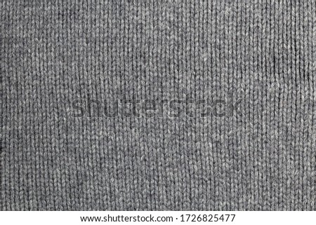 old gray warm wool sweater texture and background