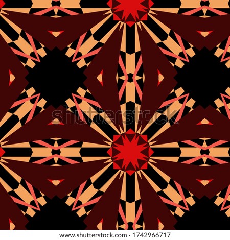 geometric abstract kaleidoscope background texture. Festive decoration. Colorful pattern.