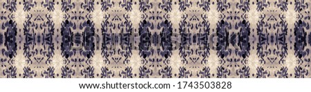 Hawaii Mandala. Beige Maya Seamless. Watercolor Image. Sepia Ikat Borders. Pastel Kaleidoscope Geometric. Dark Panorama Print.