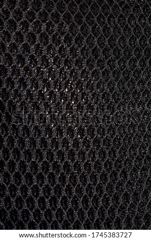 Black plastic rough surface background image