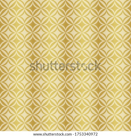  Golden seamless pattern as imitation metal foil.
Gold ackground for printing on wrapping paper. Gold paper for packaging. Soft squares pattern.