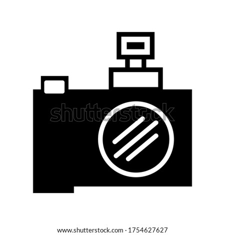 camera  icon or logo isolated sign symbol vector illustration - high quality black style vector icons
