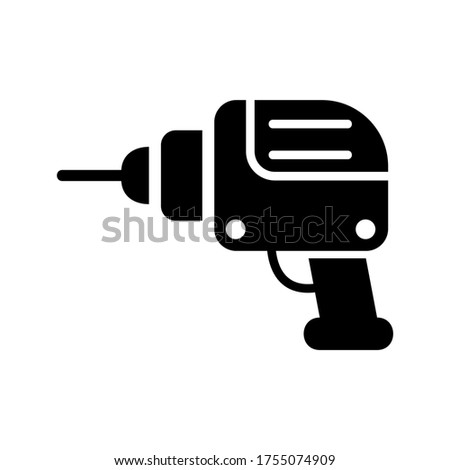 Drill  icon or logo isolated sign symbol vector illustration - high quality black style vector icons
