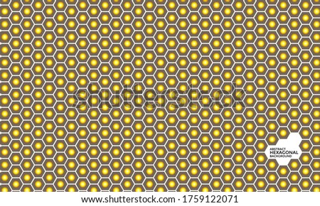 abstract hexagonal honeycomb background. Modern, minimalist, suitable for wallpapers, banners, backgrounds, cards, book illustrations, landing pages, etc.