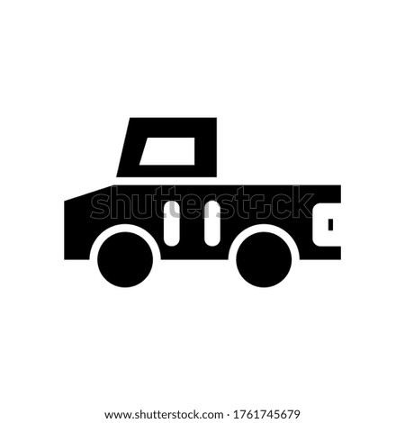 classic car icon or logo isolated sign symbol vector illustration - high quality black style vector icons
