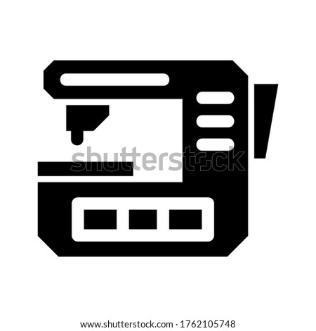 sewing machine icon or logo isolated sign symbol vector illustration - high quality black style vector icons
