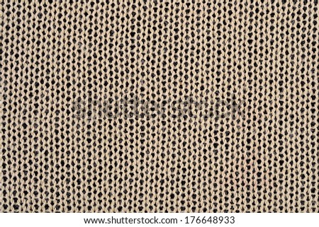 Beige knitted fabric texture