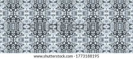 Mexican Geomety Pattern. Mayan Pattern. Peninsula Tie Dye Print. Watercolor Print. Textured Paper. Winter blue Dirty Background. Vintage style. Tie Dye Art.