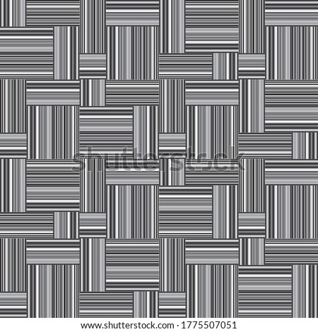 Seamless pattern with horizontal and vertical gray segments