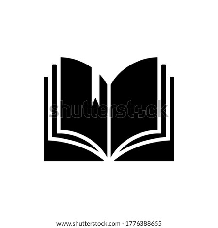 open book icon vector illustration design