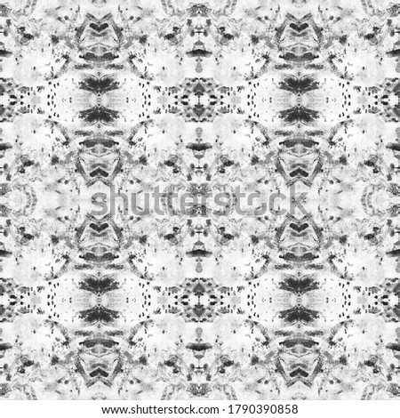 Bright Dirty Art Pattern. Black Artistic Seamless. Dark Aquarelle Element. Grey Motion Canva. White Watercolor Illustration.Brushed Textile Canva. Hand Drawn Panorama. Nature Image.