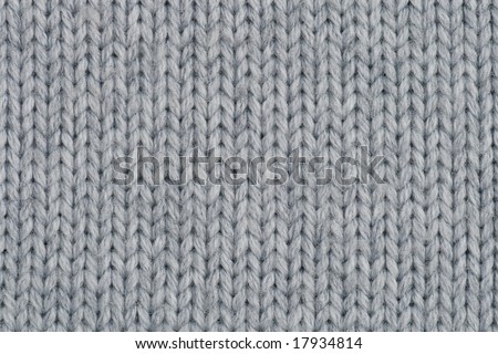 Close-up of knitted wool texture.